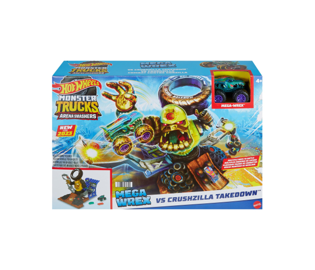 Hot Wheels Monster Trucks Arena Smashers - Arena Goryla - 1164332 - zdjęcie 6